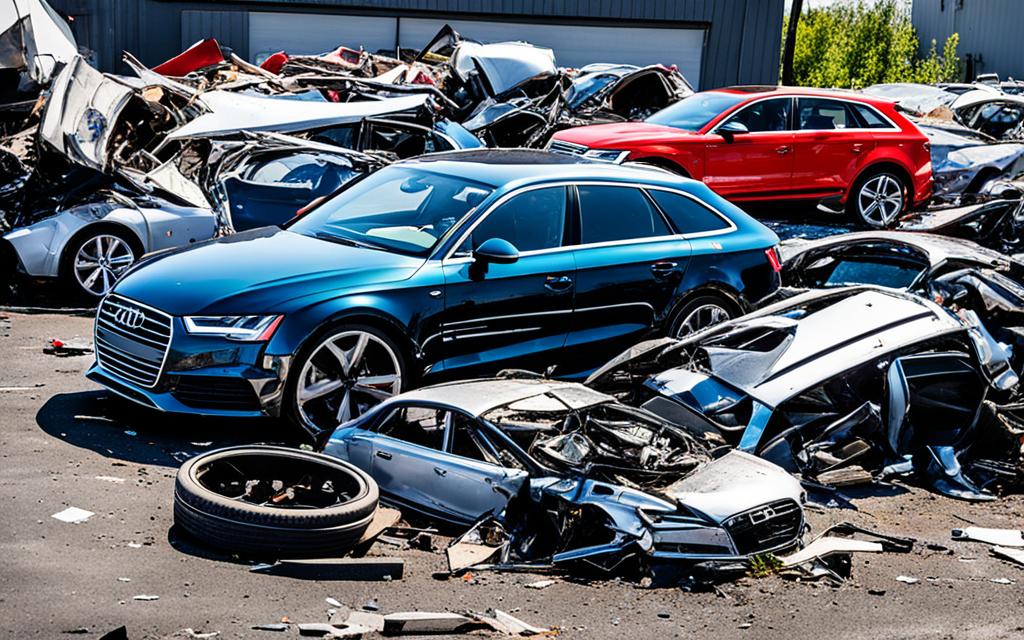 Audi auto salvage