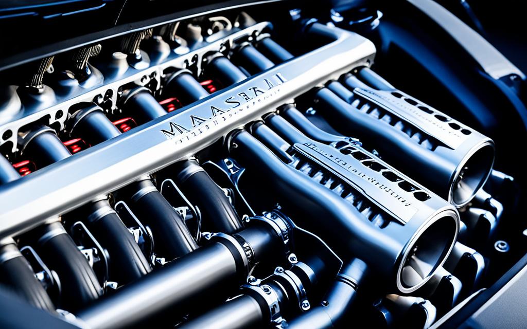 Maserati twin-turbo engine