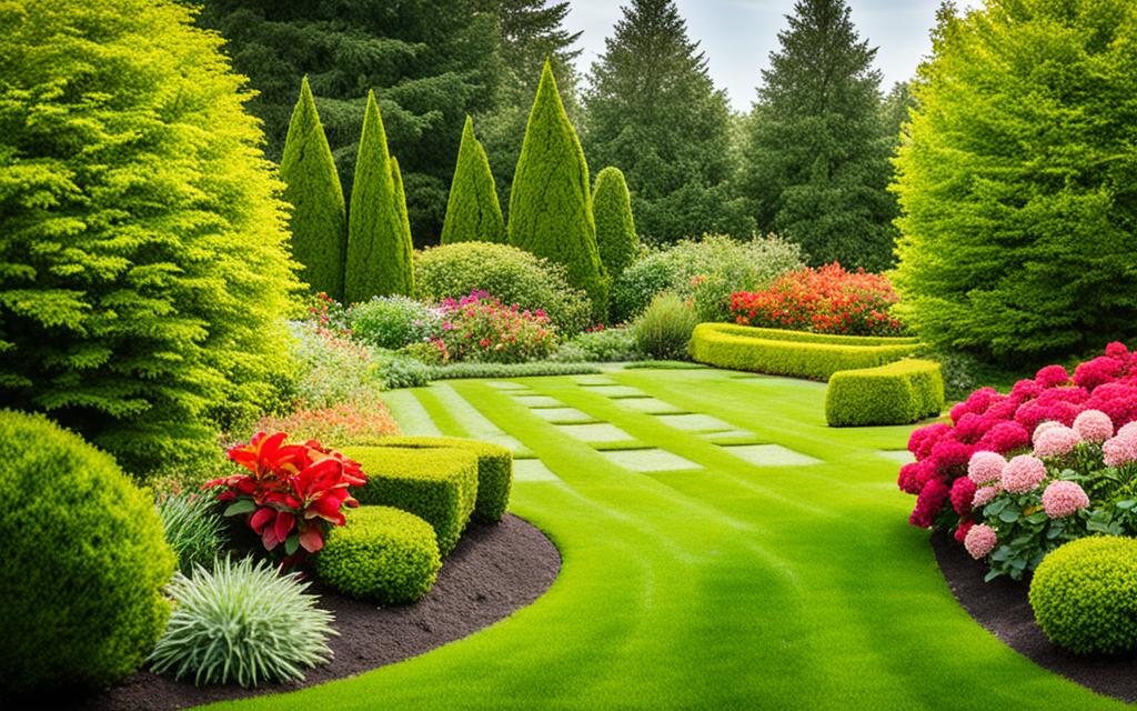 extensive portfolio of landscaping and yard work projects