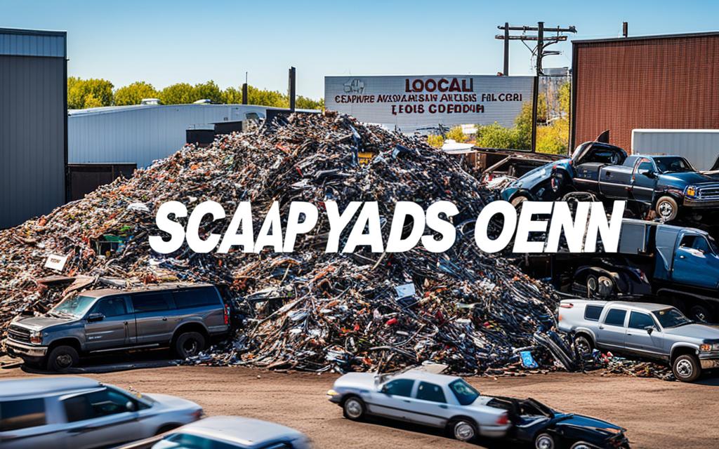scrap metal recycling center