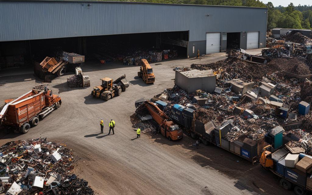 scrap metal recycling centers open near me